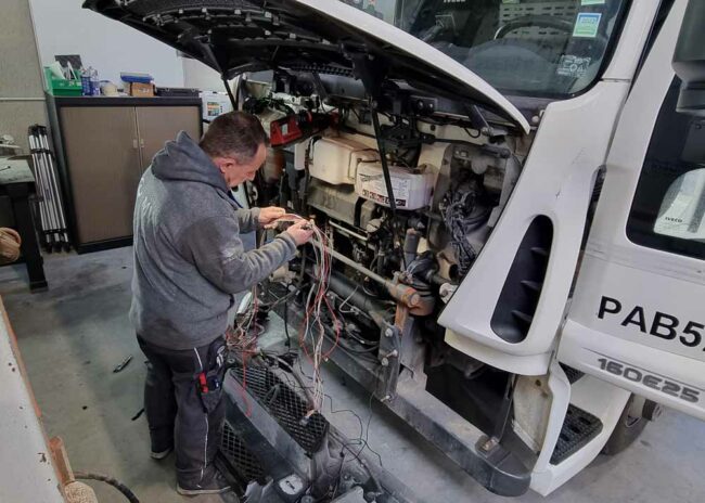 Carrosserie mécanique poids lourds