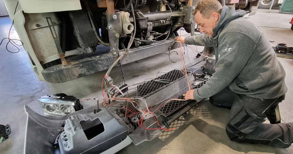 Réparation carrosserie poids lourds utilitaires