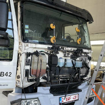 Réparation carrosserie poid lourd