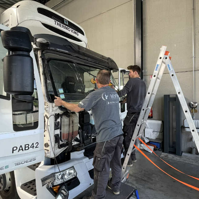 Réparation carrosserie poid lourd