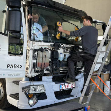 Réparation carrosserie poid lourd