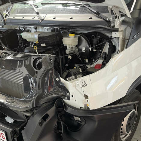 Réparation carrosserie véhicule utilitaire